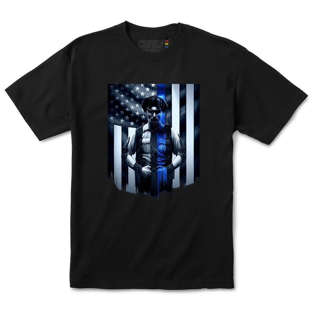 My Hero Wears Blue T-shirt