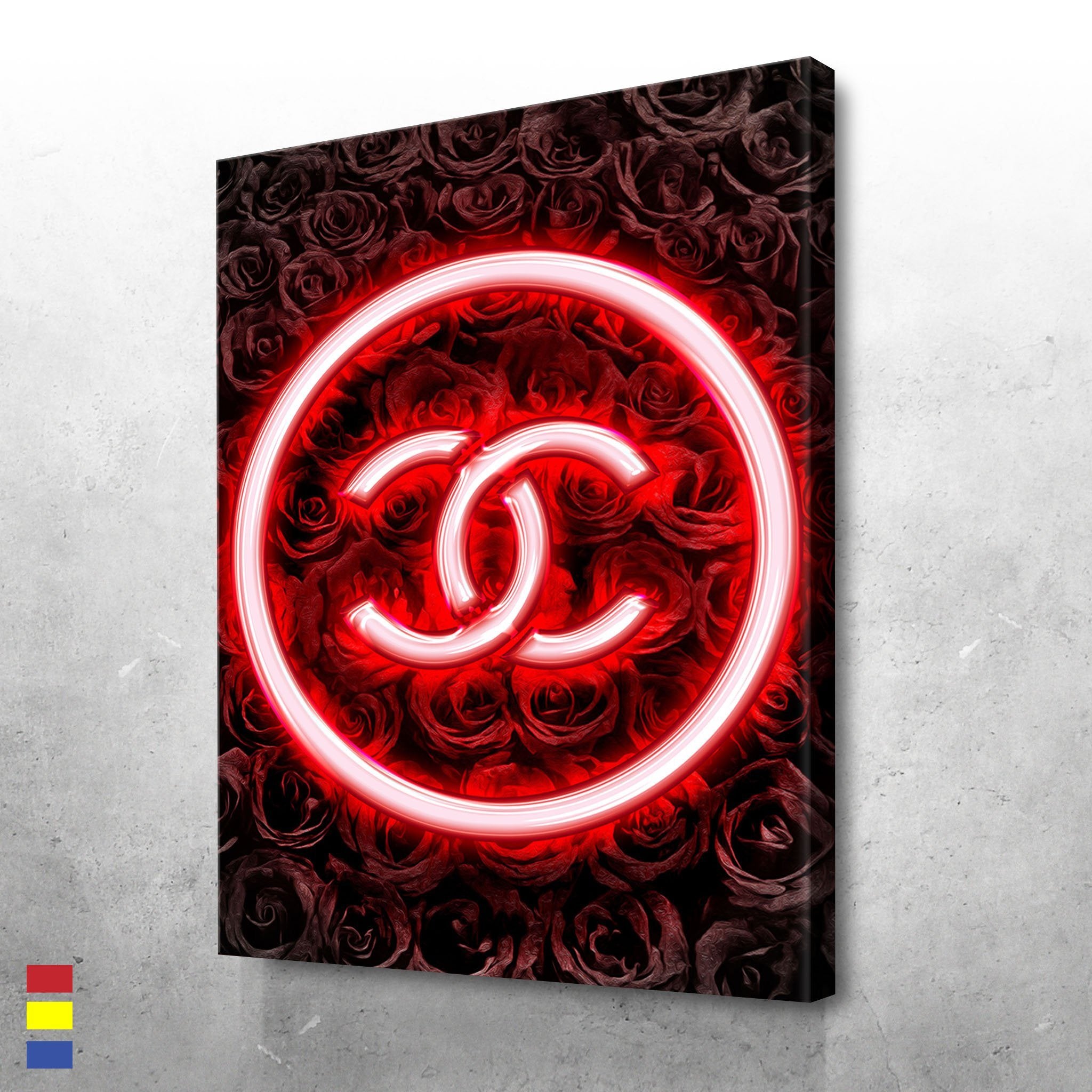 Chanel Red Neon